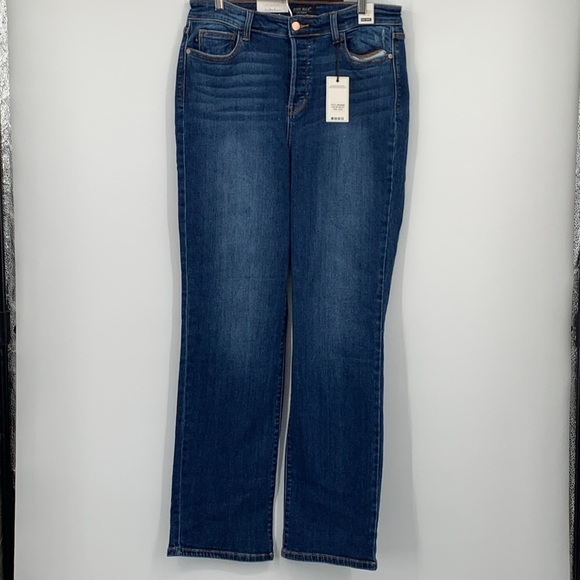 NWT Judy Blue High Waist Hidden Button Dad Jean Women’s Size 15/32 - Picture 2 of 8